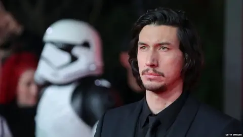 Getty Images Adam Driver plays dark warrior Kylo Ren