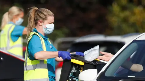 Reuters NHS Test and Trace centre in Bolton