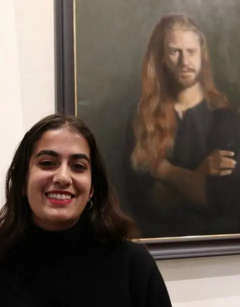 George McBean Grace Payne Kumar and painting