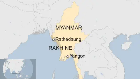 Map of Myanmar