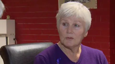 Christine Sewell is due to collect her pension next month