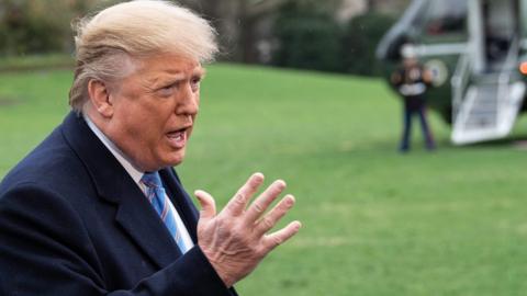 Donald Trump urges US Fed to cut interest rates - BBC News