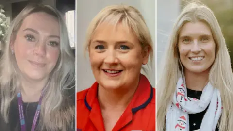 Bronwyn Campbell/Yvonne Ewart/ Johnny Frazer Bronwyn Campbell, Yvonne Ewart and Natasha Young