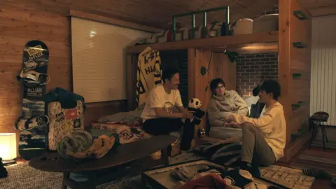 Netflix/Fuji TV/East Entertainment Boys' room of Terrace House