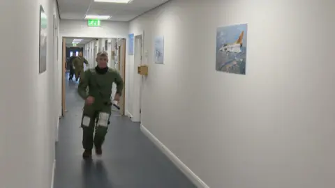 BBC Crews scrambling to a training shout