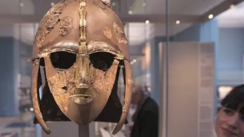 Sutton Hoo warrior's helmet