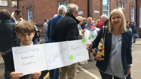 LDRS Georgie Paulson and his mum Katharine