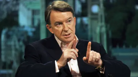 Lord Mandelson, during his appearance on the BBC One current affairs programme, The Andrew Marr Show, in 2012