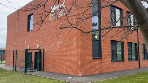 Andrew Turner/BBC Picture of Great Yarmouth Charter Academy science block