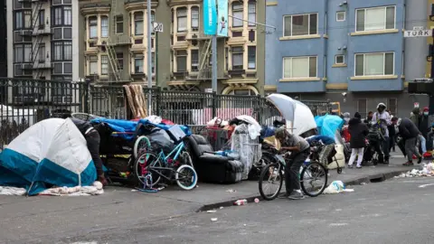 Getty Images Homeless settlement