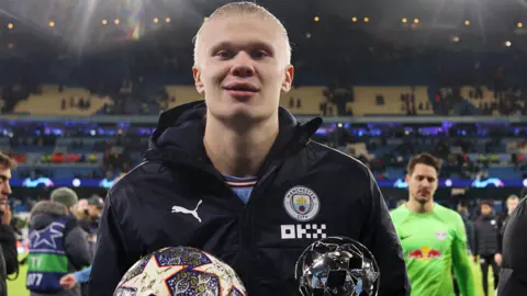 Erling Haaland after Manchester City's win