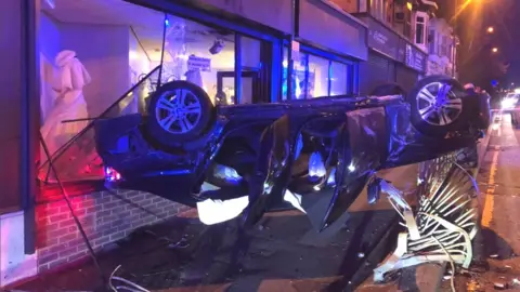 GMP Crash on Stand Lane in Radcliffe