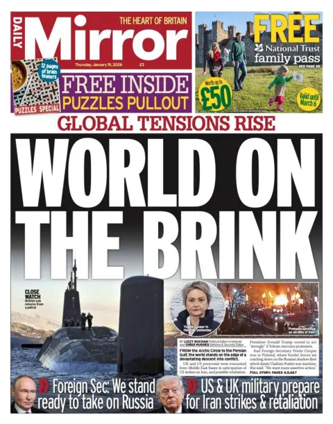  "World on the brink."