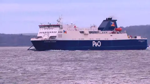 BBC P&O ferry