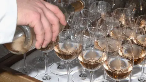 Getty Images Rose wine (file pic)