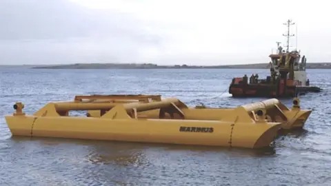 Menter Mon Morlais Environmental monitoring buoy