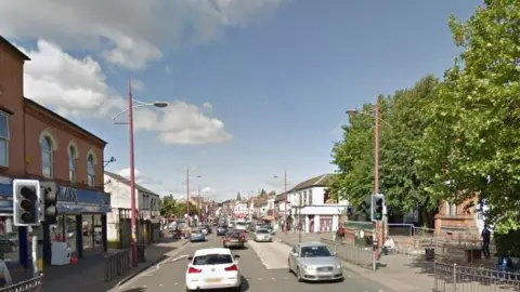 Google maps Soho Road, Handsworth