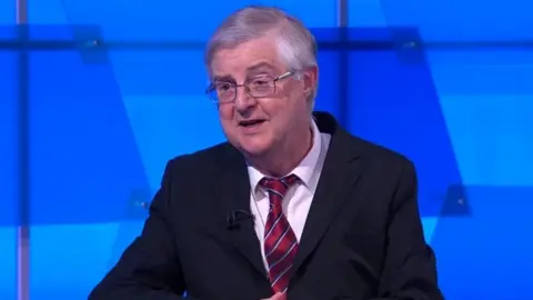 BBC First Minister Mark Drakeford on Newsnight