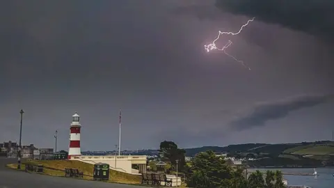 Tom Ellis Lightning in Plymouth