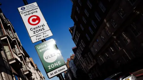 Getty Images Capita manages London's congestion charge