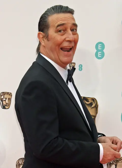 Getty Images Ciaran Hinds at the 2022 Bafta Film Awards