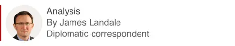 Analysis box by James Landale, Diplomatic correspondent