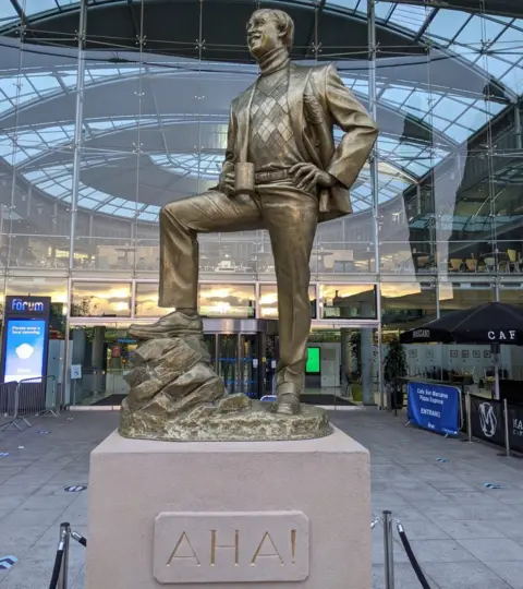 BBC Alan Partridge statue