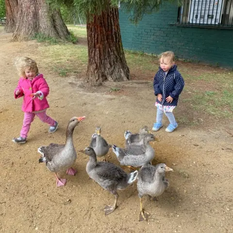 Laura Tarver An outing to a local farm park.