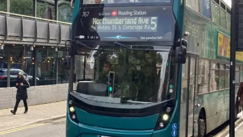 BBC/Patrick O'Hagan Bus in Reading