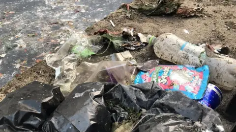 BBC Clean-up in the River Slea