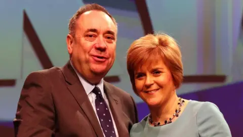PA Salmond and Sturgeon