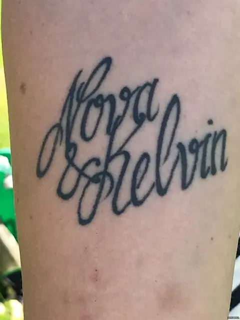 Johanna Nova / Kelvin tattoo