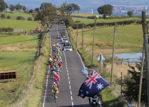 SWpix Tour of Britain cyclists