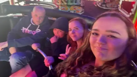 Craig Knight Craig knight, son, family friend and daughter sat on the Waltzer minutes before the accident