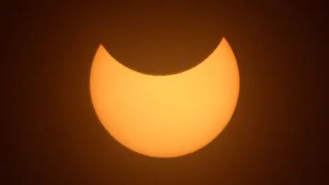 Eclipse from Daviot