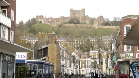 View of Dover Castle