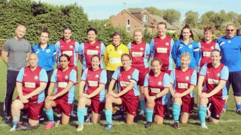Marlborough Town Ladies FC Team photo