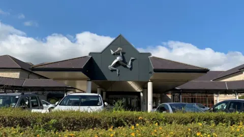 BBC Noble's Hospital entrance