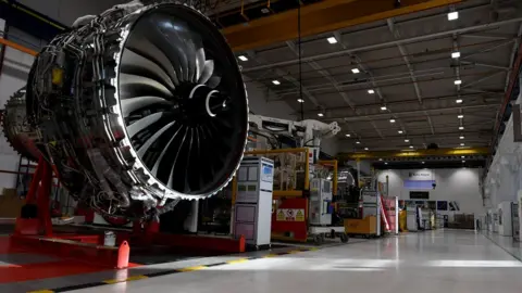 Getty Images Rolls-Royce factory in Derby