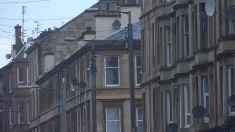 Street in Govanhill in Glasgow