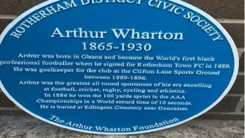 Arthur Wharton Foundation Blue plaque