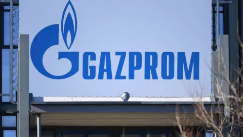 Getty Images Gazprom logo