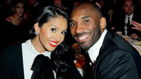 Getty Images Vanessa and Kobe Bryant