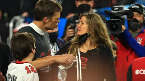 Getty Images Tom Brady and Gisele Bundchen