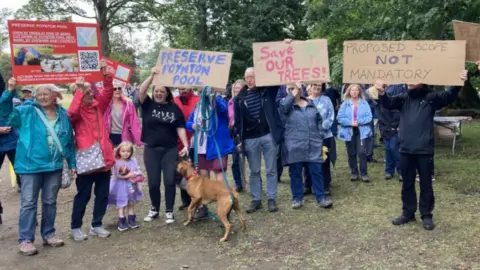 BBC Protesters