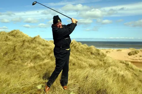 PA Donald Trump at Menie Estate