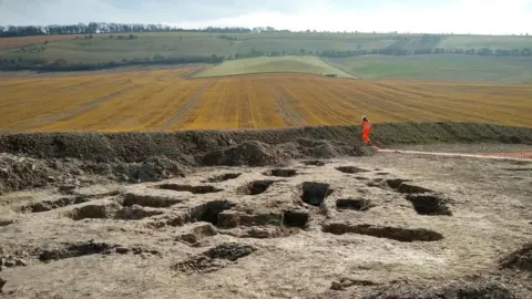 PA Burial site in Oxfordshire