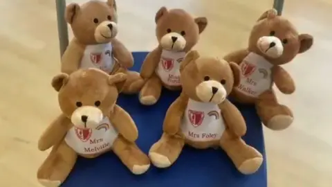 Thrapston Primary School Teddy bears