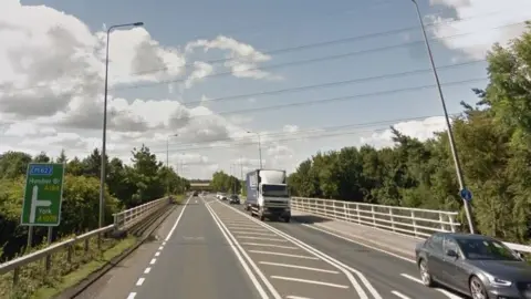 Google A164 near the A1079 junction
