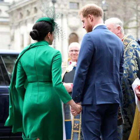 Yui Mok/PA Wire Duke and Duchess of Sussex